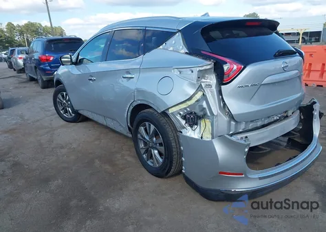 2015 Nissan Murano Sl из США, поврежденный, VIN 5N1AZ2MH2FN228109